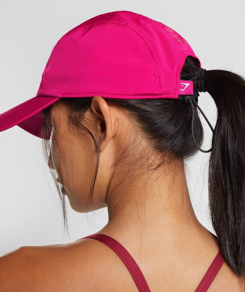 Gymshark Logo 5 Panel Caps Pink | CA 53718N